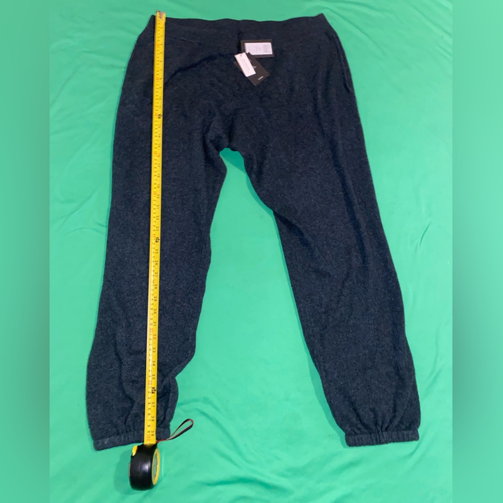 Naadam Recycled Cashmere Jogger Pants Pine Green Size XXL NWT Sustainable Luxury